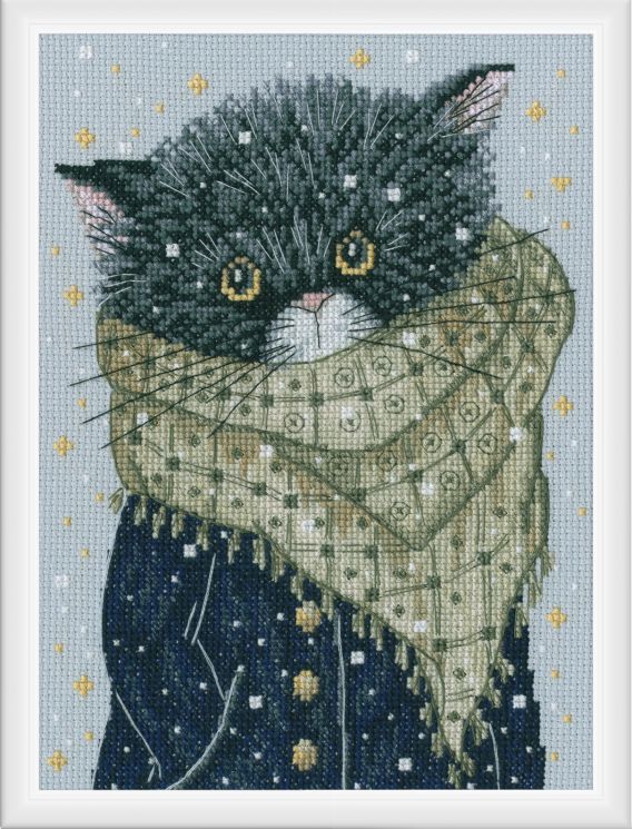 Набор для вышивания РТО "Жили-были котики-3" M916