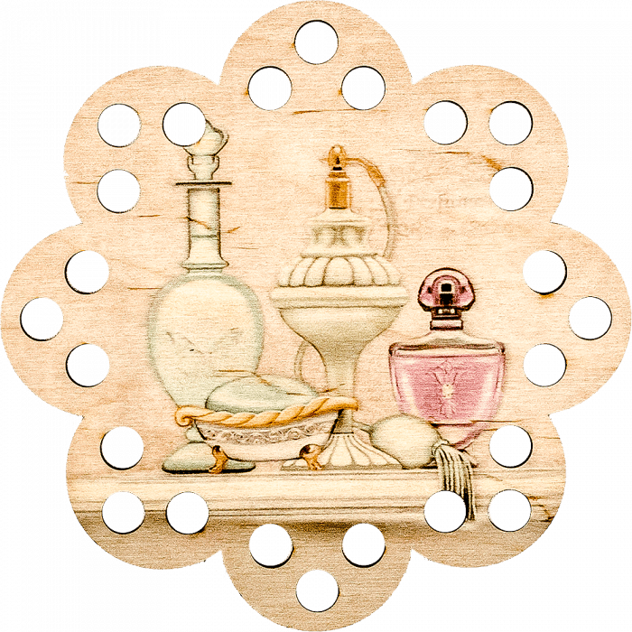 Органайзер для мулине ВОЛШЕБНАЯ  СТРАНА FLZ-009(М-4), 15*15см