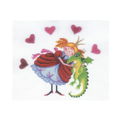 М313 Набор для вышивания РТО "Озорная принцесса"