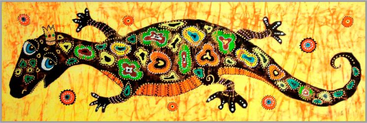 F-441 Алмазная мозаика Милато "Ящерица"