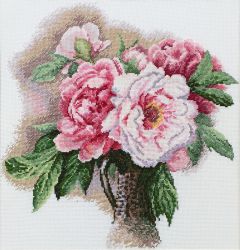 06.002.15 Набор для вышивания Марья Искусница "Пионы" по картине П. Лонгпре