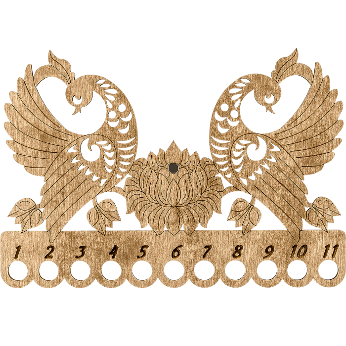 Органайзер для мулине ВОЛШЕБНАЯ  СТРАНА FLZ(F)-012, 19*13 см