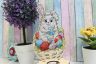 Набор для вышивания Щепка "Подставка под пасхальное яйцо. Зайчик" О-050