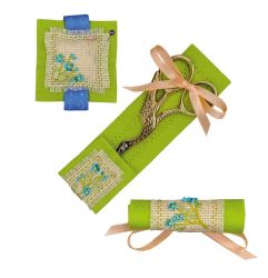 1628АС Набор для вышивания Риолис Дорожный набор "Незабудка"