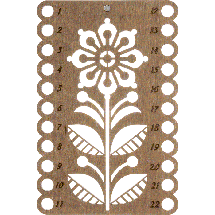 Органайзер для мулине ВОЛШЕБНАЯ  СТРАНА FLZ(F)-016, 12.5*19см