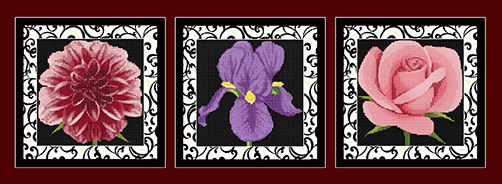 БС-001 Алмазная мозаика (кругл) Наследие "Триптих-1"