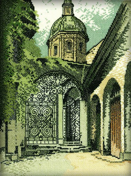R156 Набор для вышивания РТО "Ажурная калитка"