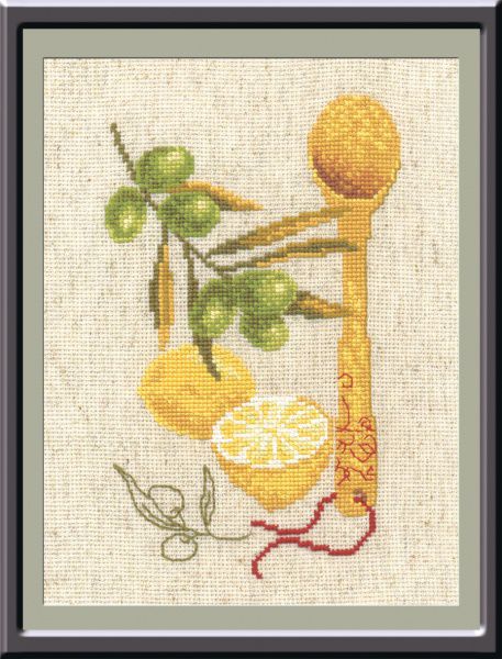 Набор для вышивания крестом ОВЕН "Кухонная миниатюра 3" 487