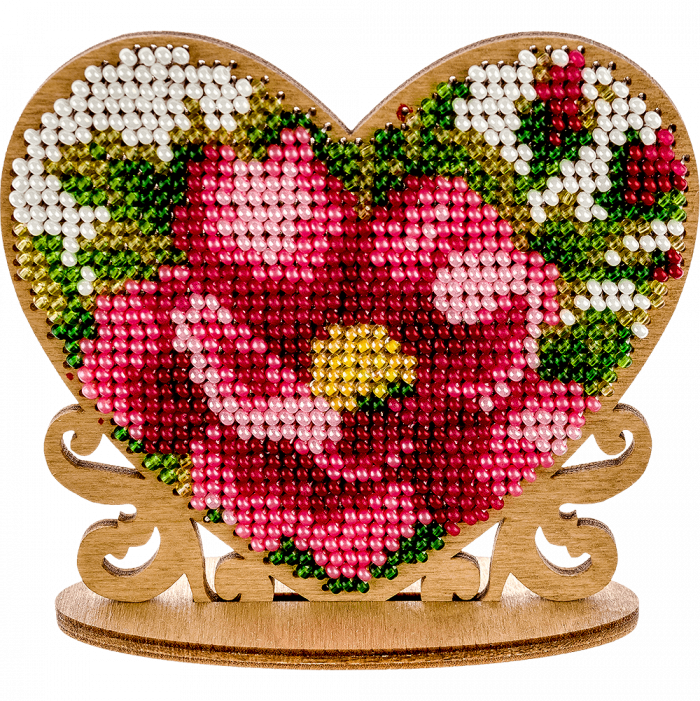 Набор для вышивания бисером по дереву Волшебная страна FLK-106, 9*8см