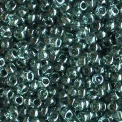 48055 Бисер серо-зеленый прозрачный (Preciosa) 