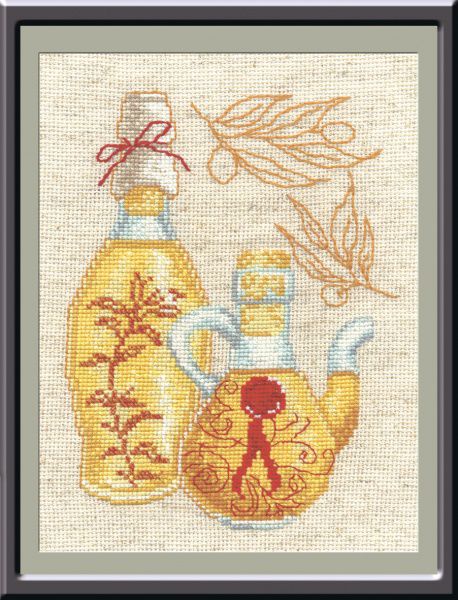 Набор для вышивания крестом ОВЕН "Кухонная миниатюра 4" 488