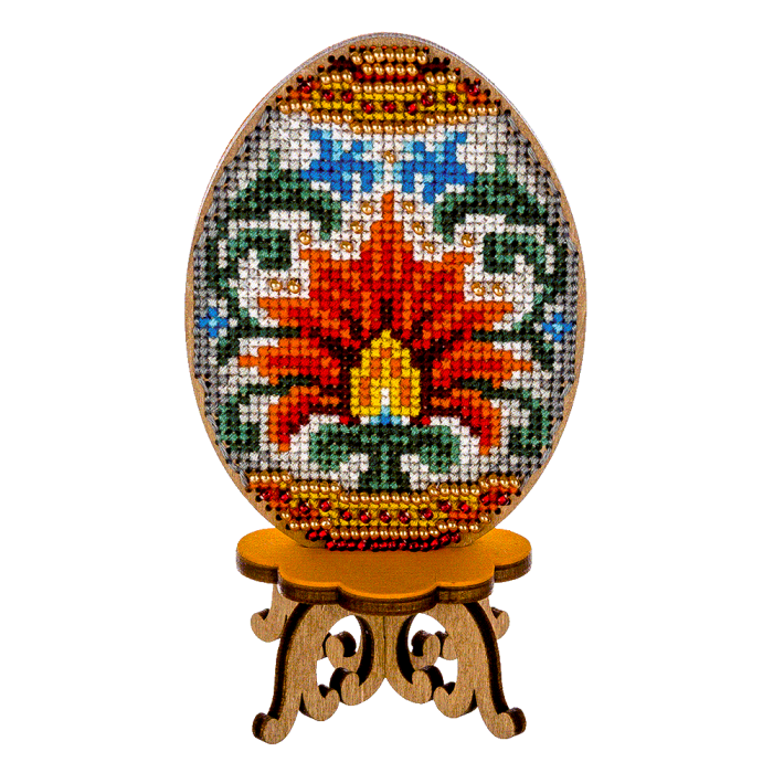 Заготовка для вышивки нитками по дереву FLHW-023 6.5*11.6см