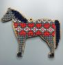Сами с усами. Набор для вышивания "Лошадка серая в красное сердечко", 12,5х10,5 см, арт. С190-02