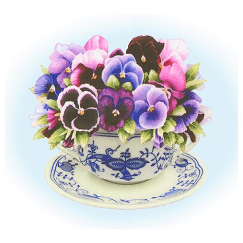 7020 Набор для вышивания лентами "Анютино счастье" (Матренин Посад)