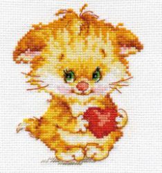 0-98 Набор для вышивания Алиса "Мою любовь не передать словами…"