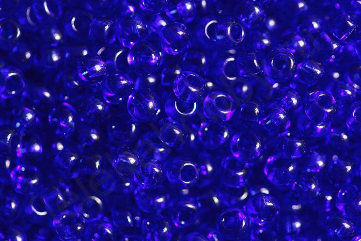 Бисер Preciosa 30080 сапфировый полупрозрачный