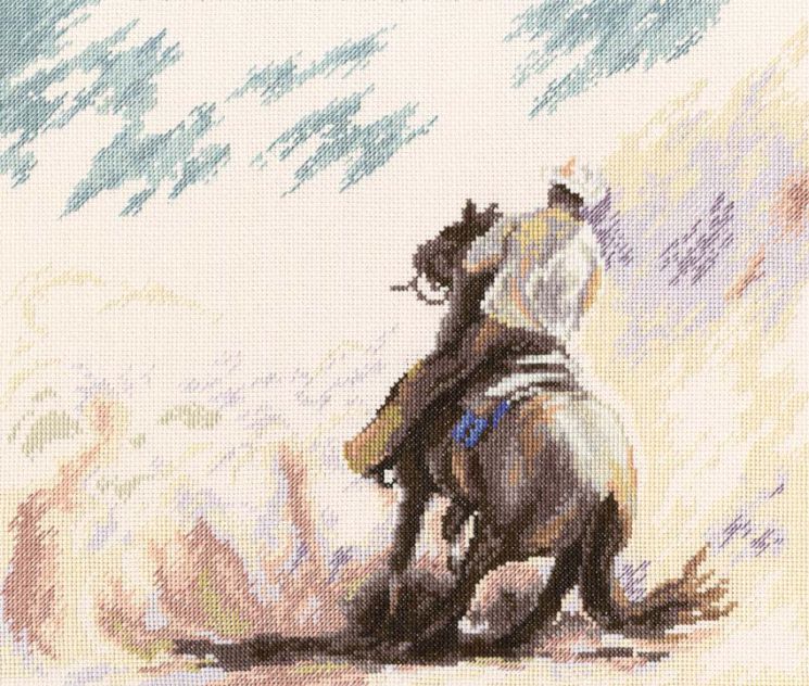 М490 Набор для вышивания РТО "Пыль прерий"