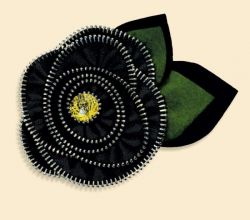 1298АС Набор для вышивания Риолис Брошь "Роза"