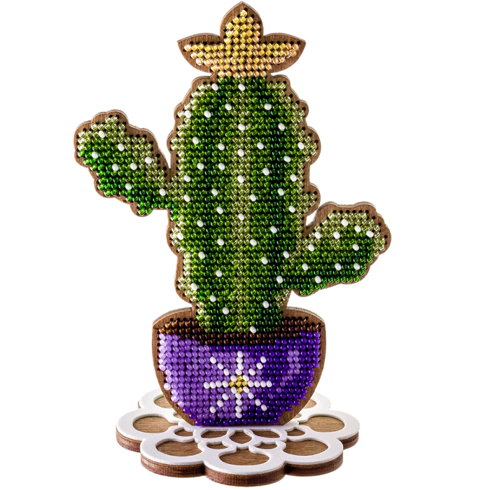 Набор для вышивания бисером по дереву ВОЛШЕБНАЯ СТРАНА FLK-189, 10*14см