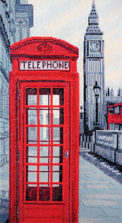02.012.01 Набор для вышивания Марья Искусница "Звонок из Лондона"