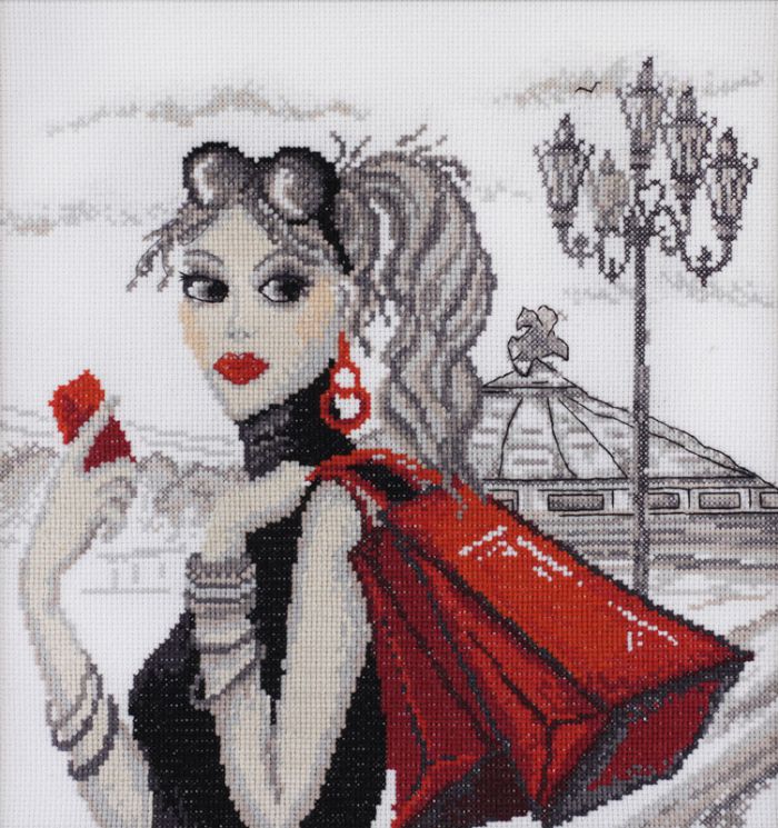 09.005.04 Набор для вышивания Марья Искусница "Москва" по рисунку О. Куреевой