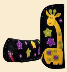 1339АС Набор для вышивания Риолис Очечник/пенал "Жираф"