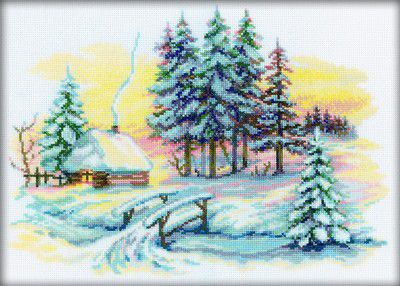 М196 Набор для вышивания РТО "Зимние красоты"