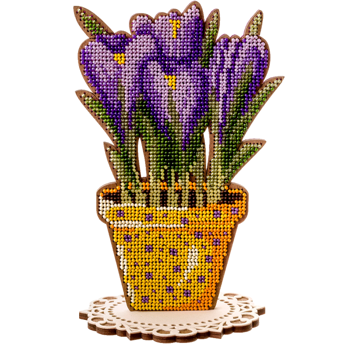 Набор для вышивания бисером по дереву ВОЛШЕБНАЯ СТРАНА FLK-197, 11.5*18см