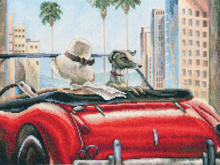 М740 Набор для вышивания РТО "Гламурная жизнь"