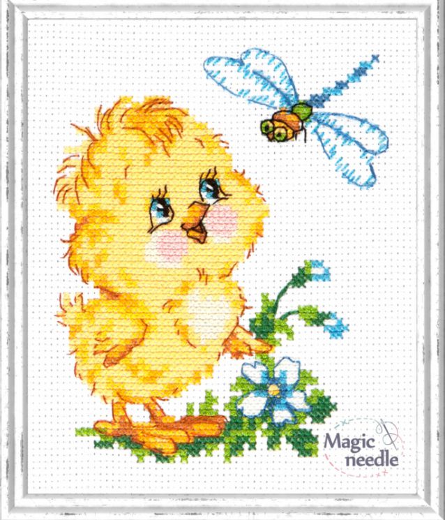 20-08 Набор для вышивания Чудесная игла "ВЗАИМНЫЙ ИНТЕРЕС"