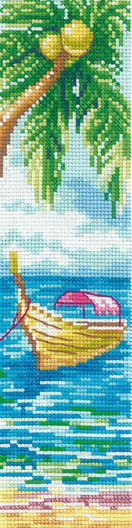 З-58 Набор для вышивания Сделай Своими Руками "Закладки. Гавайи"