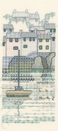 Набор для вышивания в технике бэкстич DERWENTWATER DESIGNS "Вид на залив" СВ03