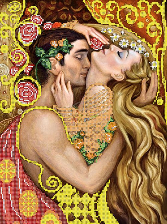 КБ-203 Схема для вышивания бисером ТМ Наследие "Прикосновение идеала"