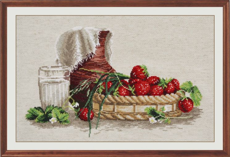 Набор для вышивания крестом ОВЕН "Деревенский соблазн" 660