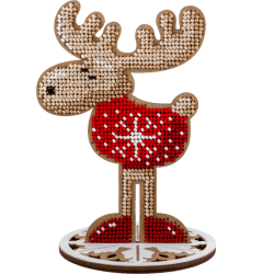 Набор для вышивания бисером по дереву ВОЛШЕБНАЯ  СТРАНА FLK-211, 9*13.5см