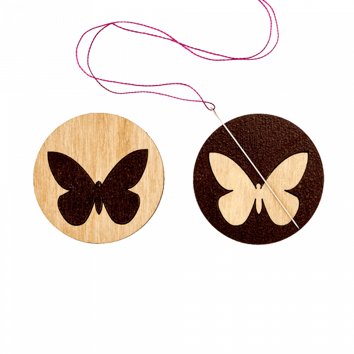 Магнитный двухсторонний держатель для игл ВОЛШЕБНАЯ  СТРАНА FLMH-001(W), 3.5см