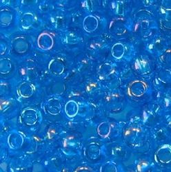 61030 Бисер прозрачный радужный незабудка (Preciosa) 