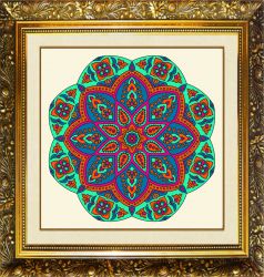 MD-019 Алмазная мозаика МИЛАТО Мандала "Успех"