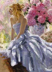 КБ-323 Схема для вышивания бисером ТМ Наследие "В ожидании"