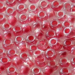38198 Бисер прозрачный розовый (Preciosa) 