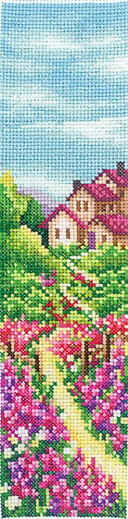 Набор для вышивания Сделай Своими Руками "Закладки. Люпины" З-66