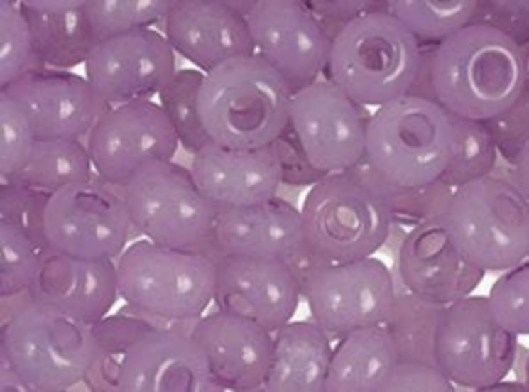 Бисер Preciosa 02121 полупрозрачный бледно-сиреневый